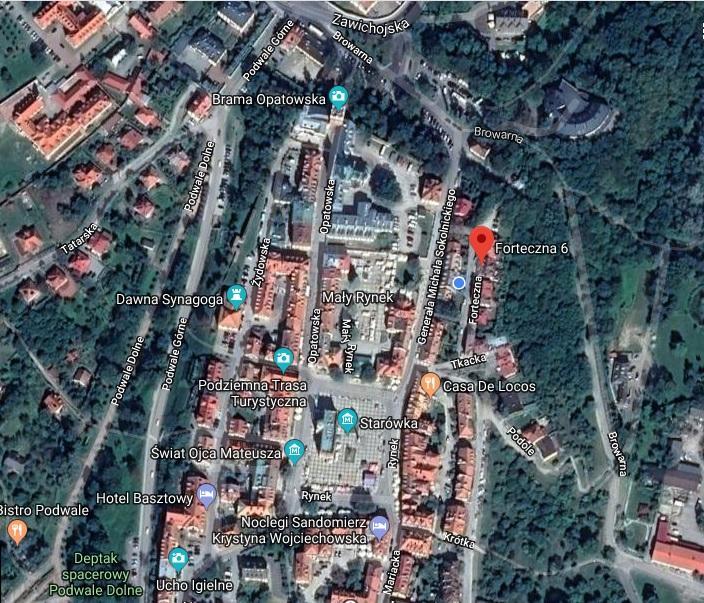 Zielone Wzgorze Na Starowce Apartment Sandomierz Luaran gambar